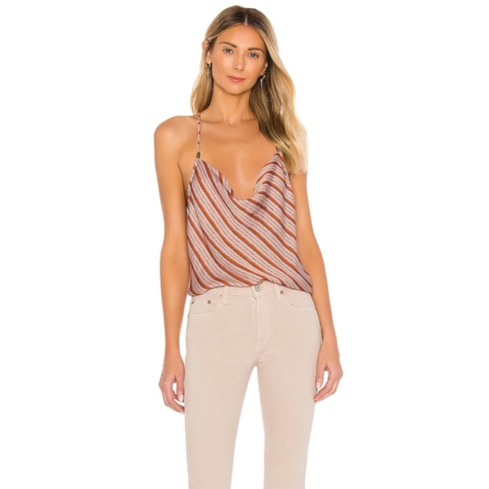 Free People Stevie Cowl Neck Tank